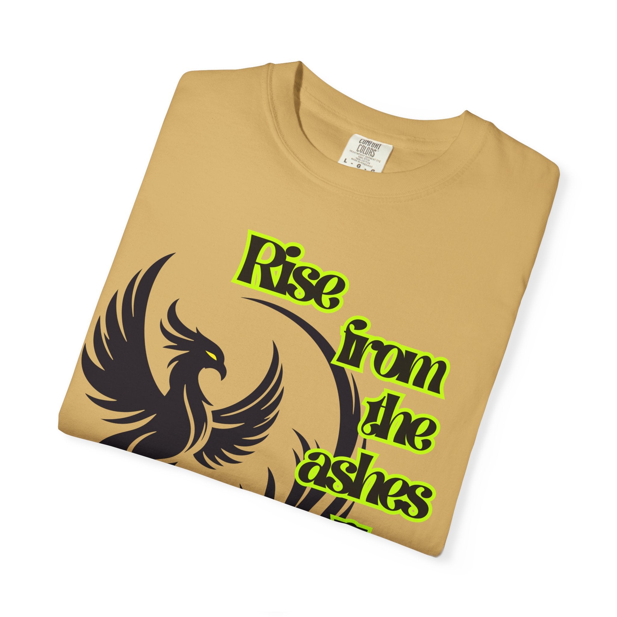 Phoenix Graphic Unisex T-shirt - Empowering 'Rise from the ashes like the phoenix' Design, Casual Wear, Gift for Resilience, [...]