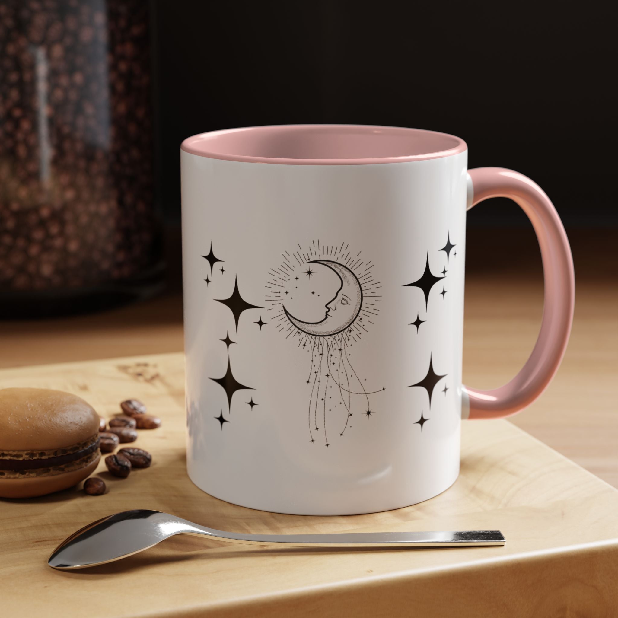 Celestial Dreamer Coffee Mug - Inspirational Gift, Moon and Star Design, Cosmic Vibe, Perfect for Home, Office, Astrophysics Lovers, [...]