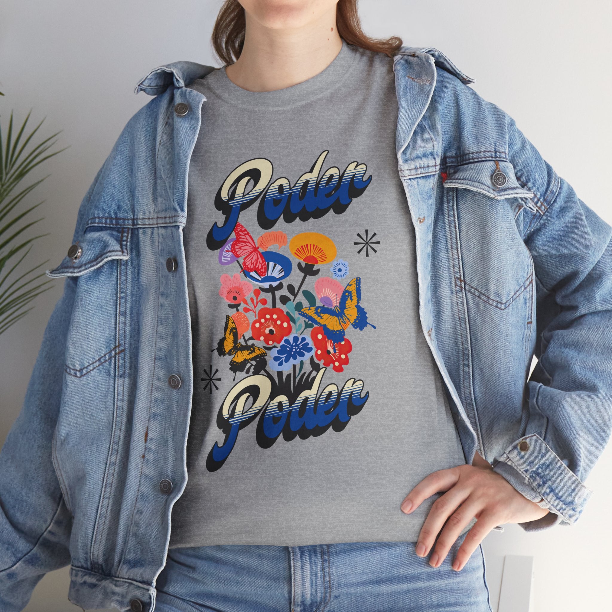 Floral Retro Unisex Cotton Tee, Vintage Floral T-Shirt, Casual Wear, Gift for Garden Lovers, Summer Fashion