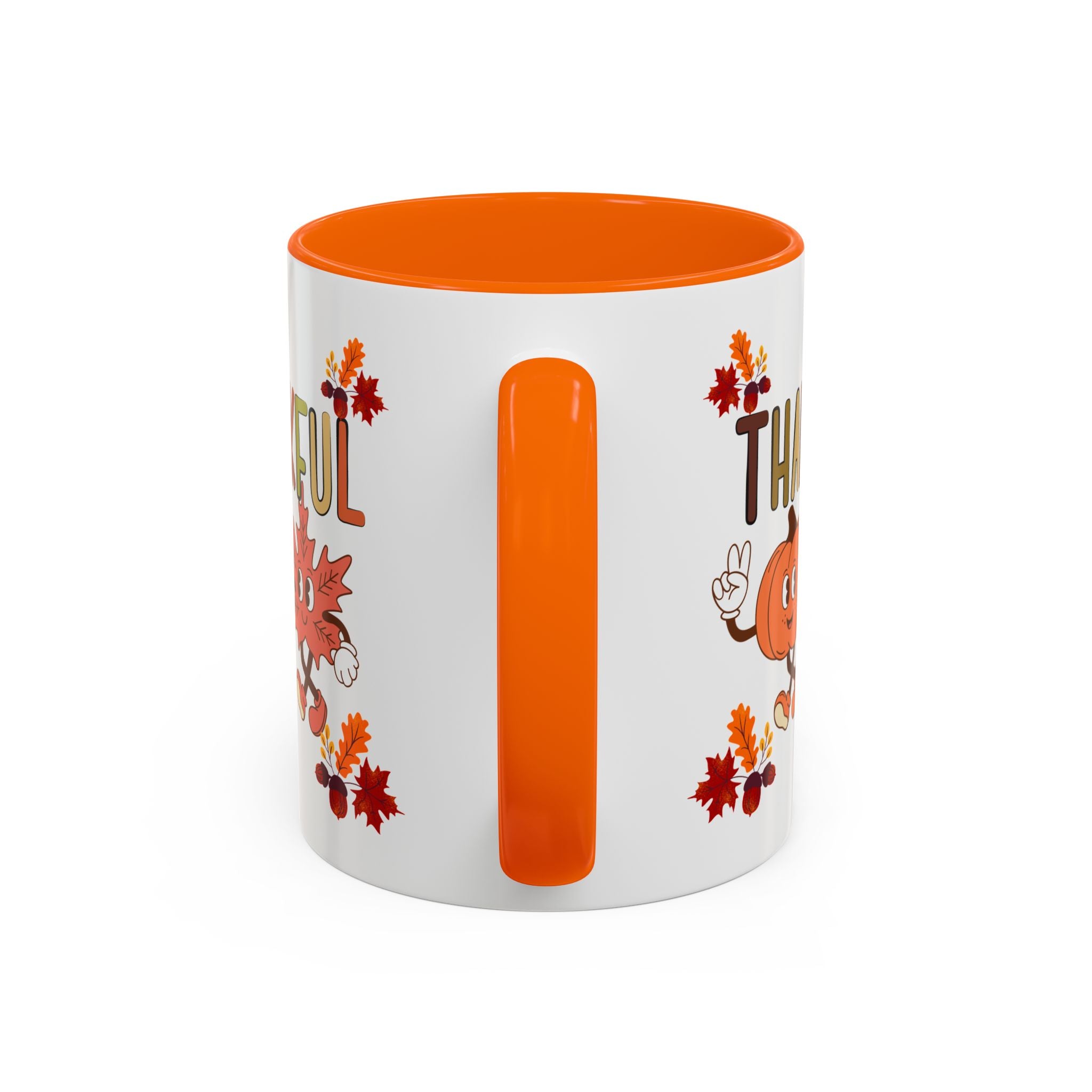 Gratitude Coffee Mug, Thankful Autumn Ceramic Cup, Thanksgiving Gift, Seasonal Drinkware, Fall Decor