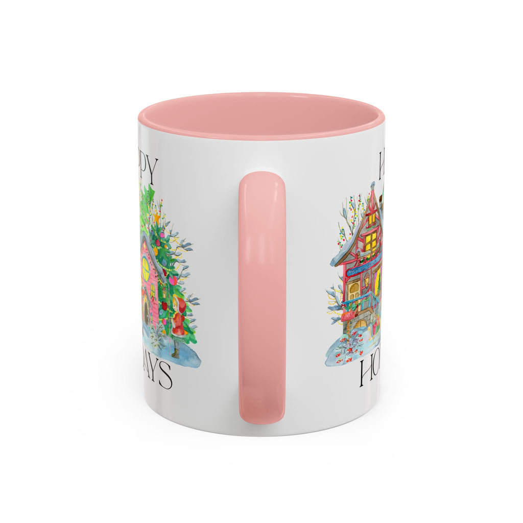 Festive Holiday Coffee Mug - Perfect Gift for Christmas, Winter Decor, Cozy Home Vibe, Holiday Gatherings, Cheerful Sips