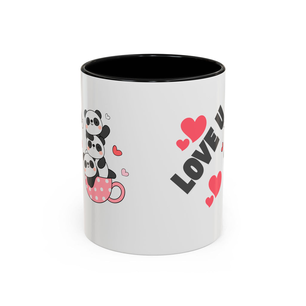 Adorable Panda Love Coffee Mug - Perfect Gift for Couples, Birthdays, Valentine's Day, Cute Kitchen Decor