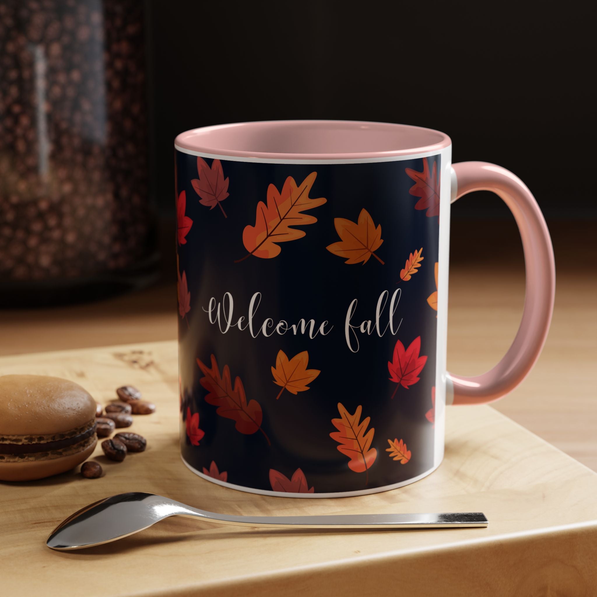 Welcome Fall Coffee Mug - Autumn Vibes, Seasonal Gift, Fall Decor, Hot Beverage Cup, Cozy Kitchenware