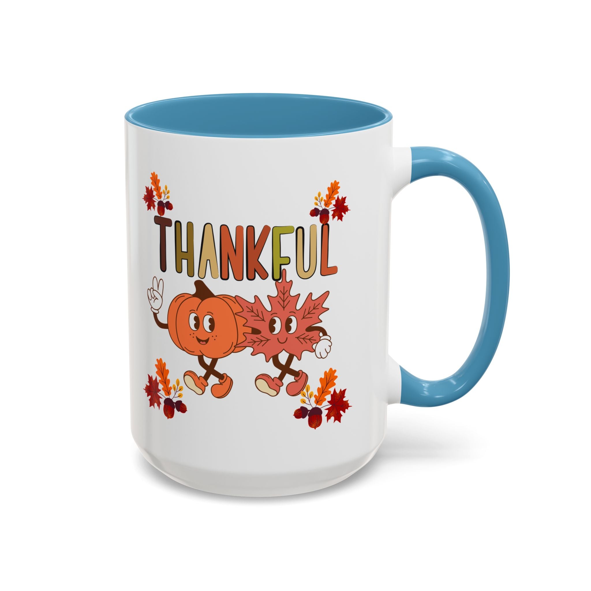 Gratitude Coffee Mug, Thankful Autumn Ceramic Cup, Thanksgiving Gift, Seasonal Drinkware, Fall Decor