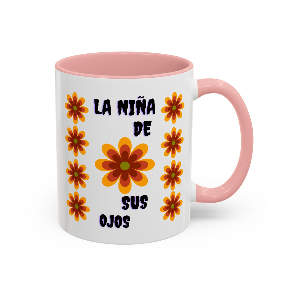 Bright Floral Accent Coffee Mug for Gifts, Home Decor, Coffee Lovers, Spanish Quote, Perfect for Special Occasions