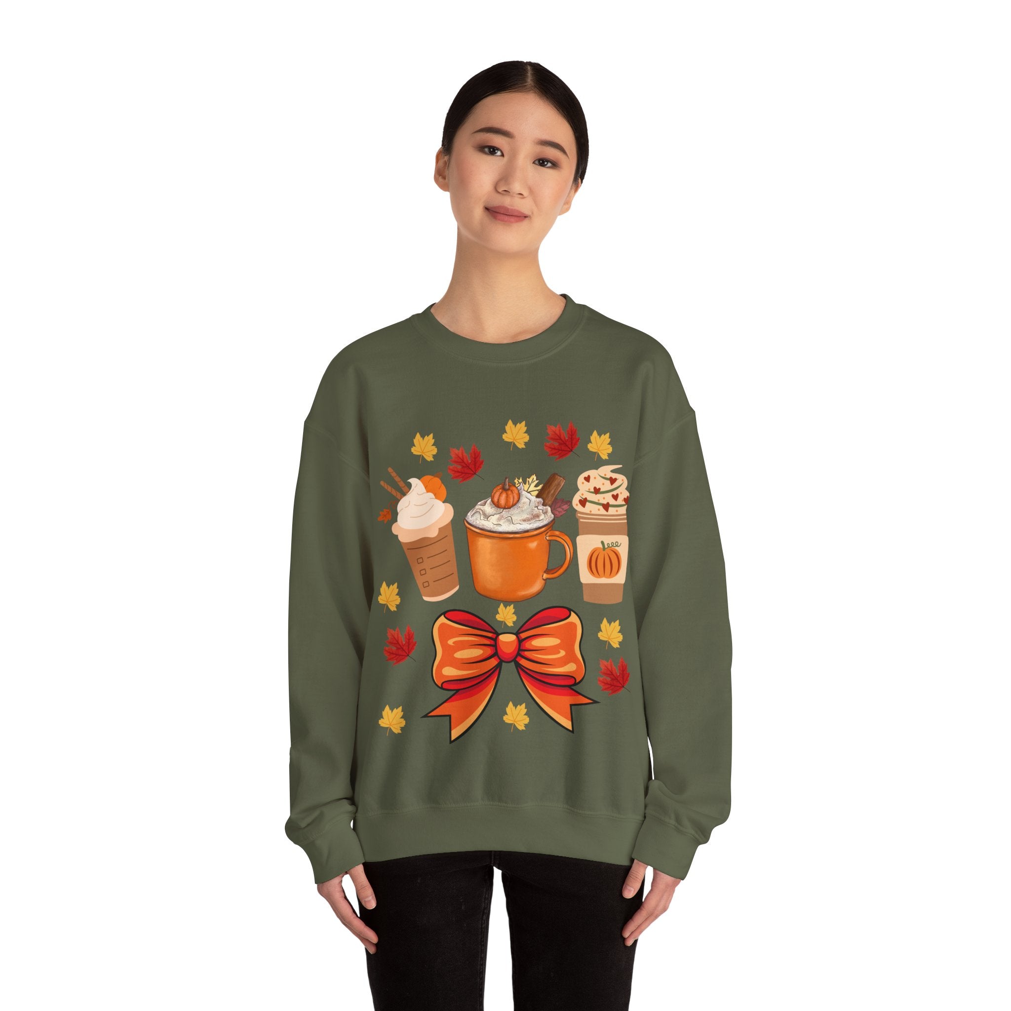 Fall Harvest Cozy Sweatshirt, Thanksgiving Gift, Pumpkin Spice, Autumn Vibes, Holiday Apparel, Cute Fall Sweater