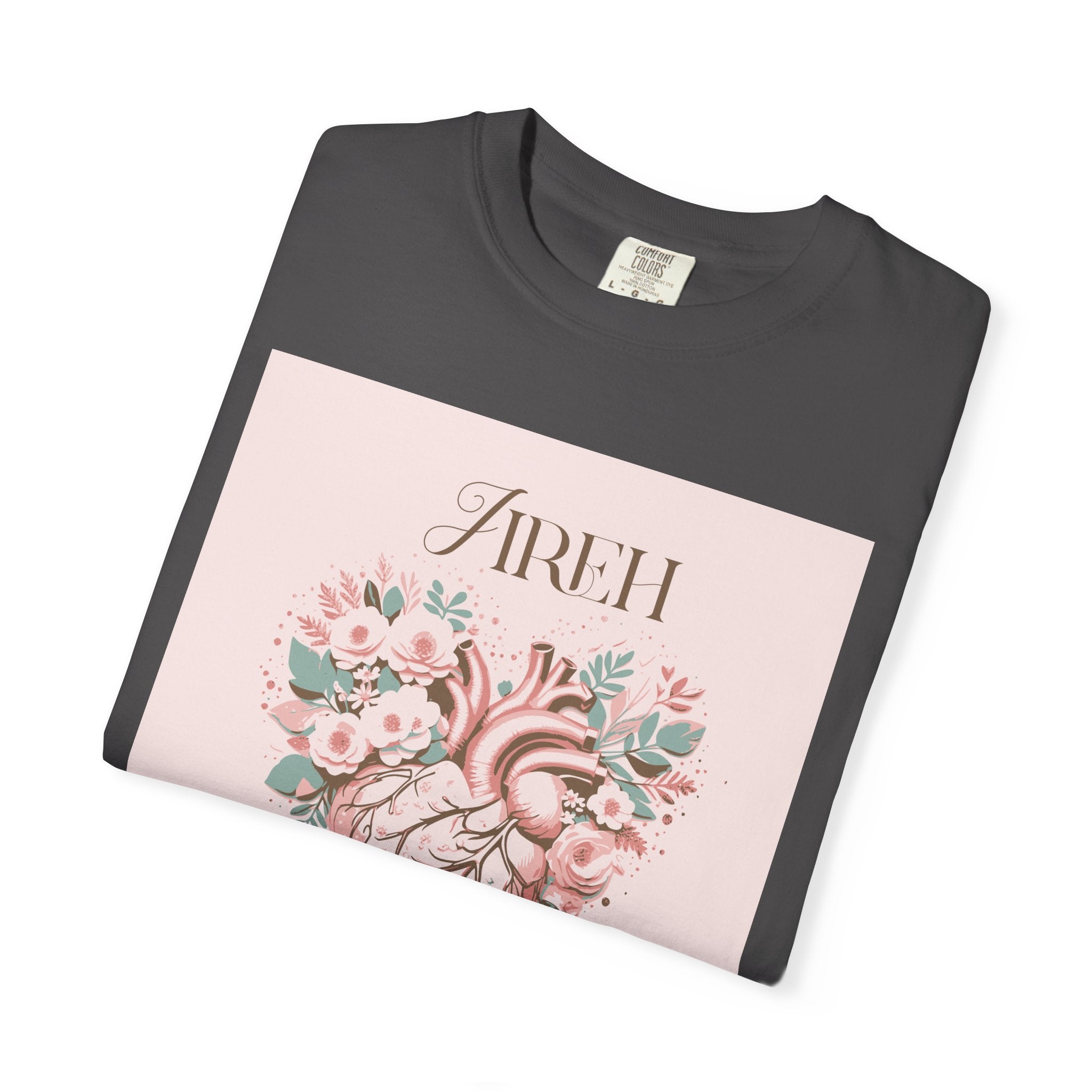 You Are Enough Floral Heart T-Shirt
