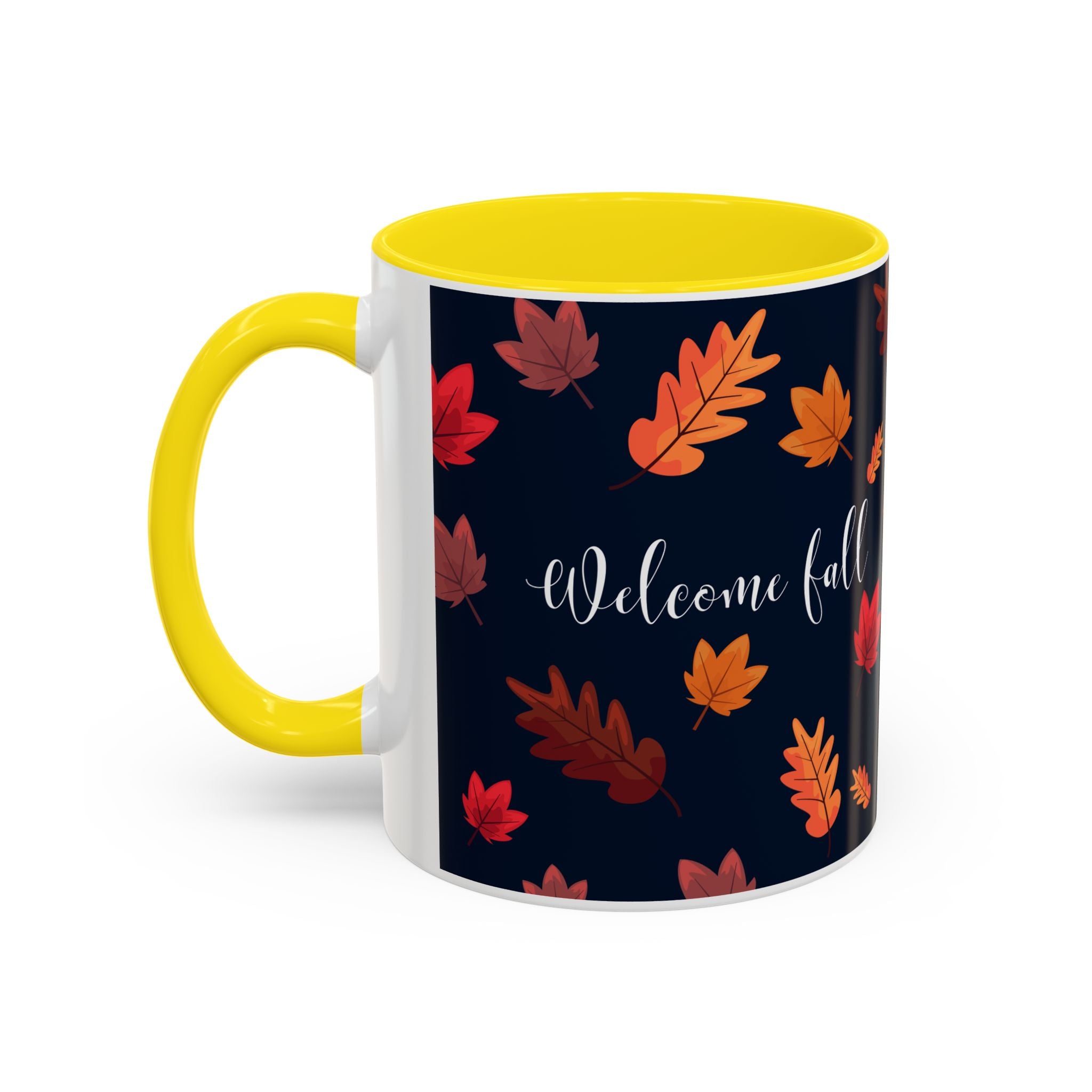 Welcome Fall Coffee Mug - Autumn Vibes, Seasonal Gift, Fall Decor, Hot Beverage Cup, Cozy Kitchenware