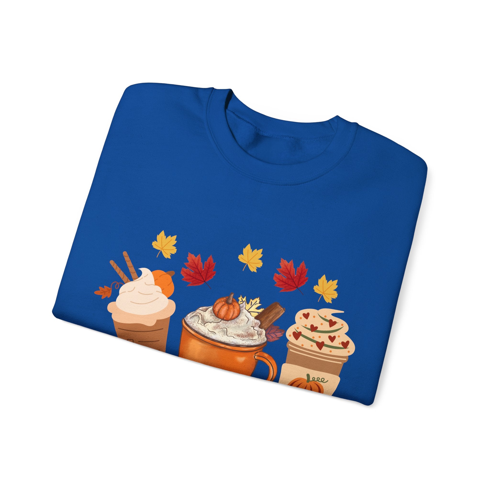 Autumn Vibes Sweatshirt, Cozy Crewneck for Fall, Pumpkin Spice Sweatshirt, Cute Gift for Thanksgiving, Warm Fashion Statement