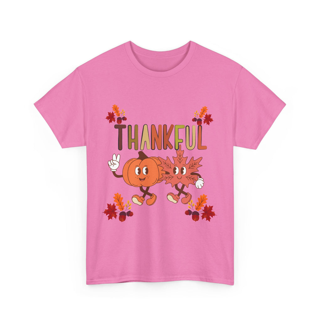 Thankful Fall Unisex Tee, Autumn Shirt, Thanksgiving Gift, Cute Graphic T-Shirt, Seasonal Wear, Holiday Apparel