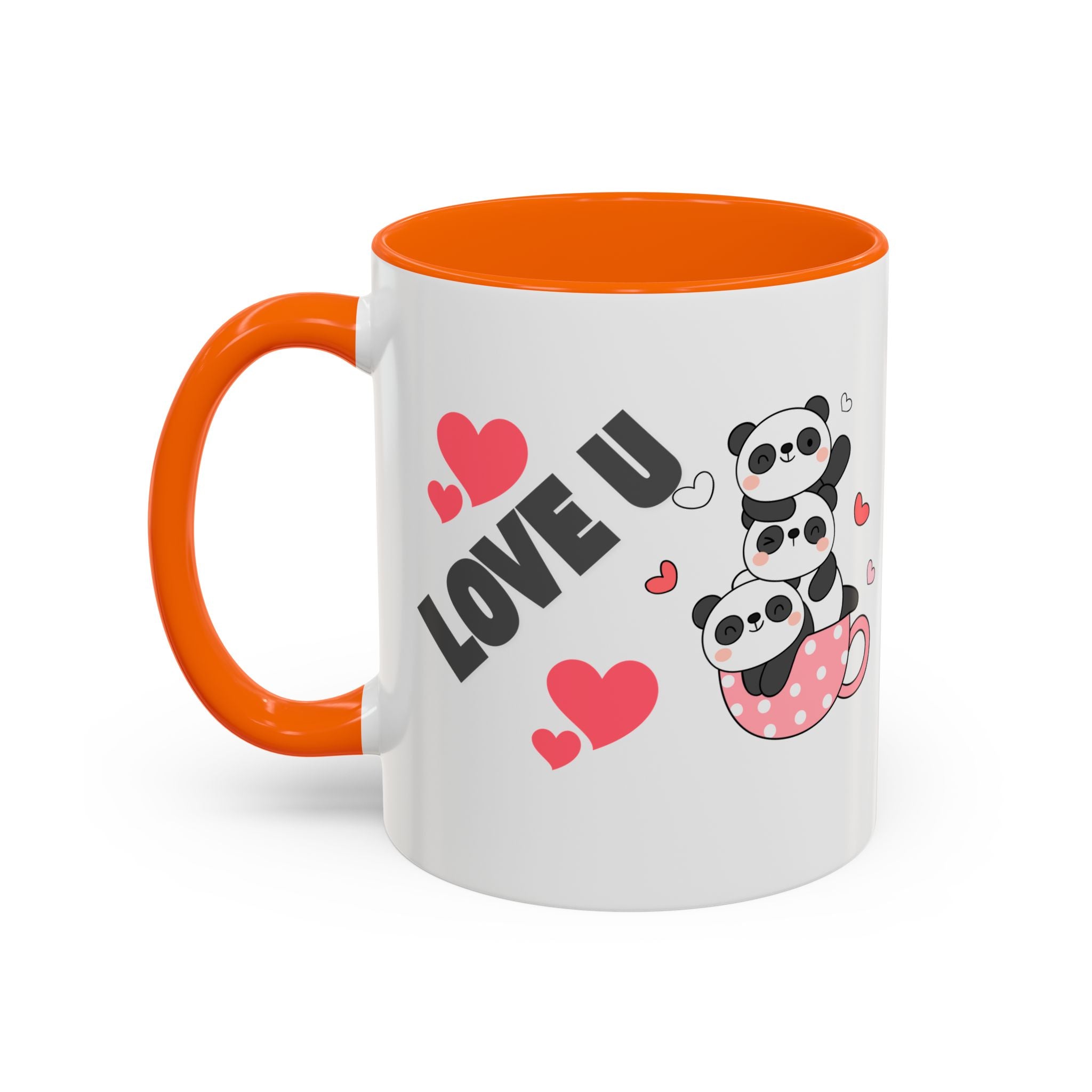 Adorable Panda Love Coffee Mug - Perfect Gift for Couples, Birthdays, Valentine's Day, Cute Kitchen Decor