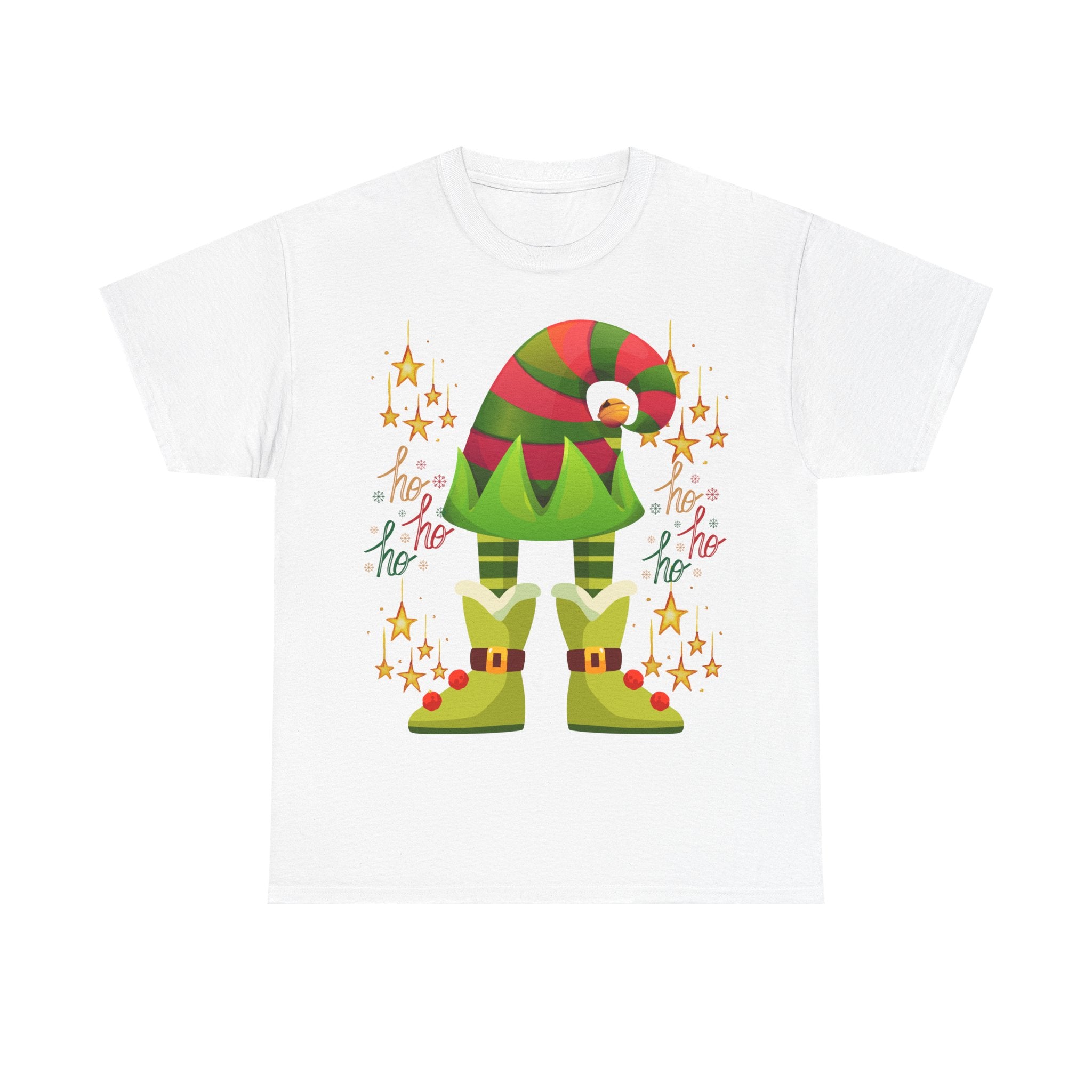 Elf Legs T-Shirt — Cute Christmas 'Ho Ho Ho' Holiday Tee