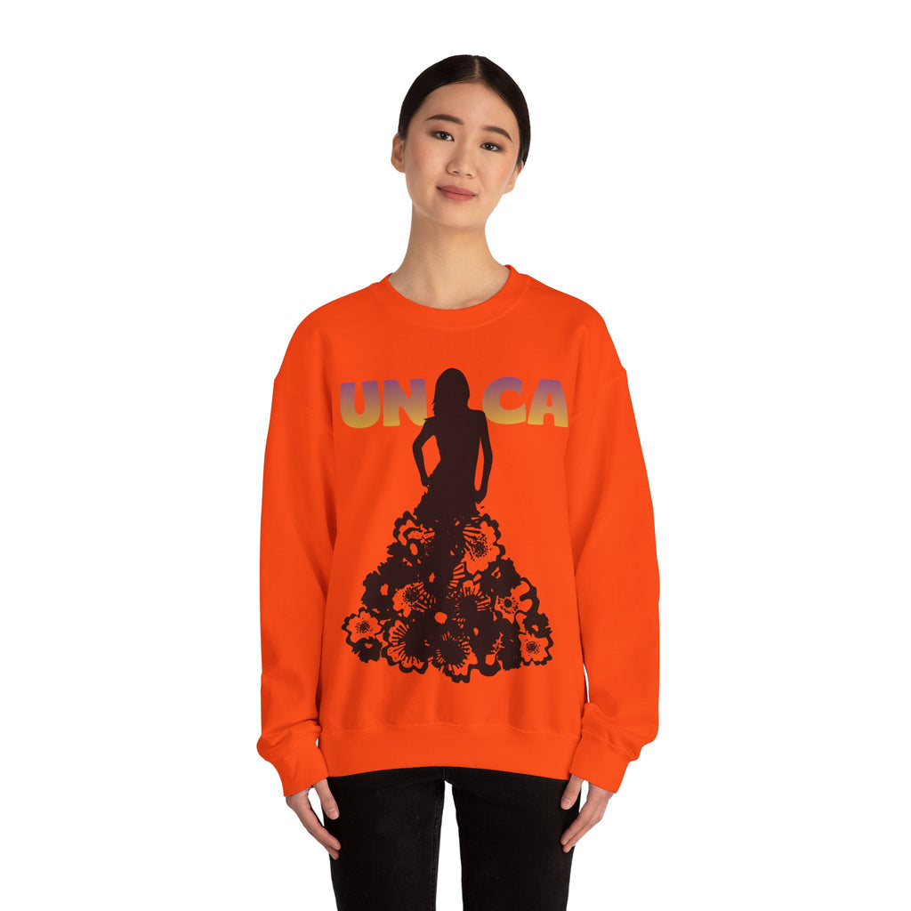 Unica Floral Silhouette Sweatshirt