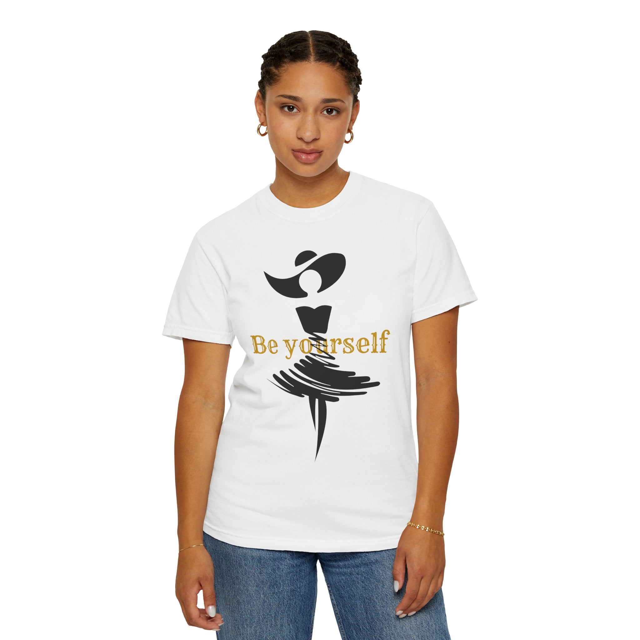 Be Yourself  Garment-Dyed T-shirt - Inspirational Tee for Empowerment, Self-Expression, Casual Wear, Gifts for Friends, [...]