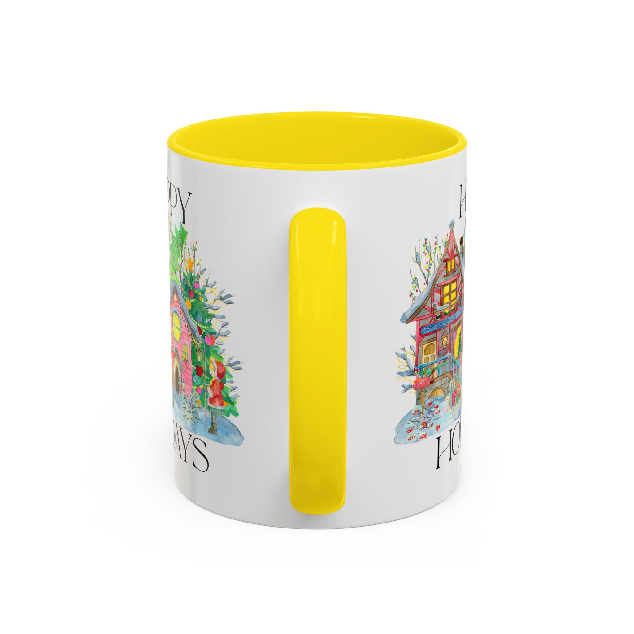 Festive Holiday Coffee Mug - Perfect Gift for Christmas, Winter Decor, Cozy Home Vibe, Holiday Gatherings, Cheerful Sips