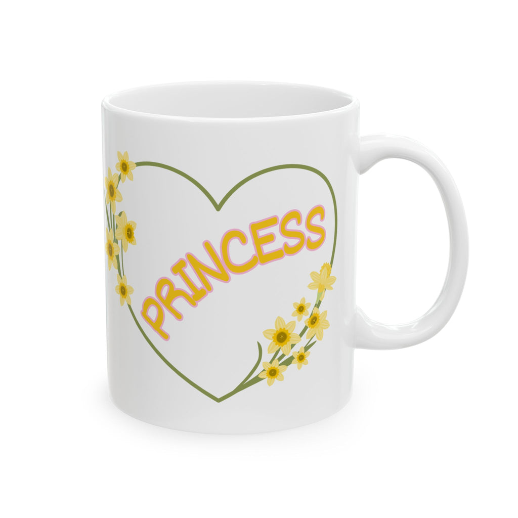 Success Floral Ceramic Mug – "Process Over Perfection" Inspirational Coffee Cup (11oz, 15oz)