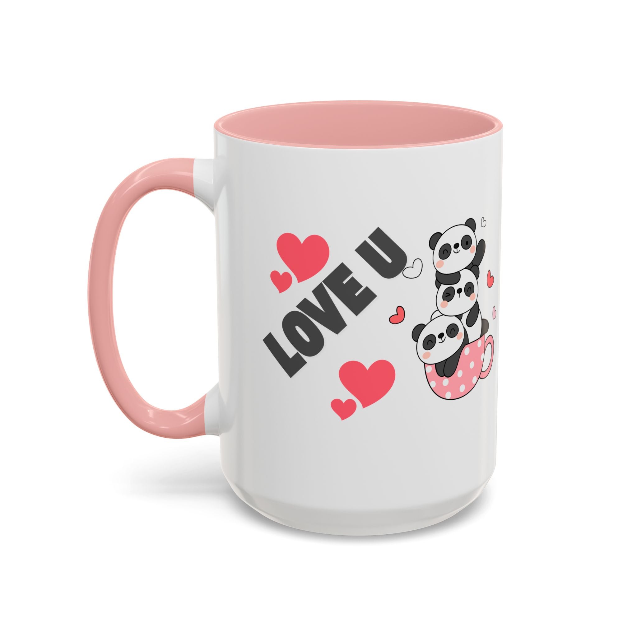 Adorable Panda Love Coffee Mug - Perfect Gift for Couples, Birthdays, Valentine's Day, Cute Kitchen Decor