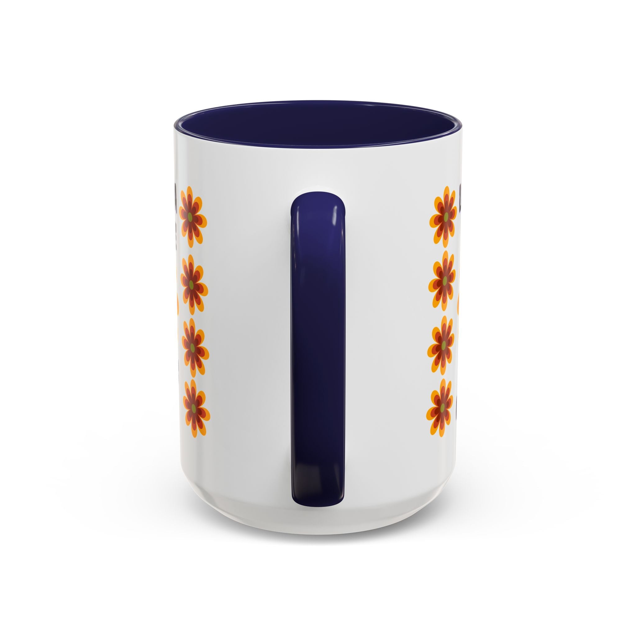 Bright Floral Accent Coffee Mug for Gifts, Home Decor, Coffee Lovers, Spanish Quote, Perfect for Special Occasions