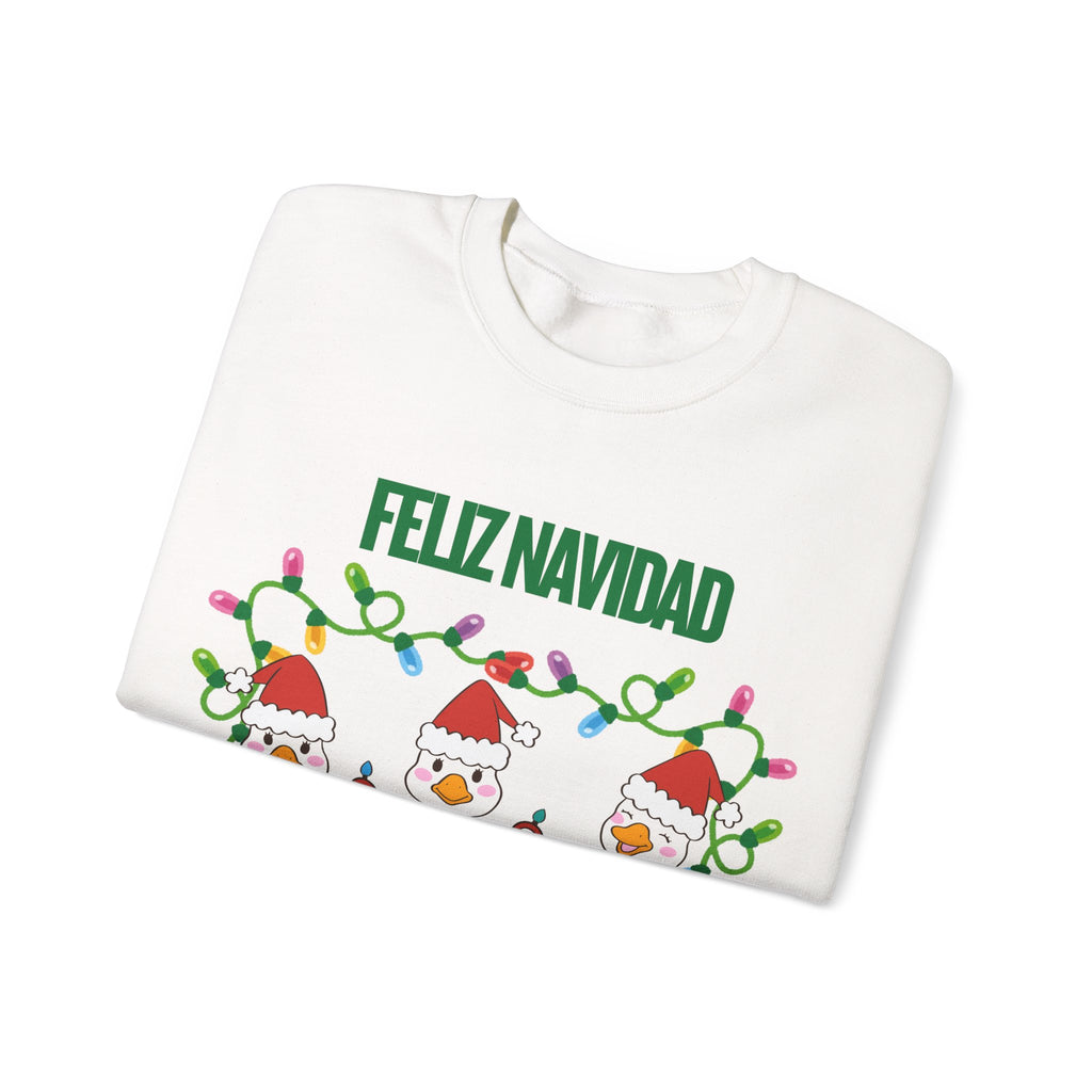 Festive Holiday Sweatshirt - Merry Christmas Crewneck, Cozy Winter Apparel, Ugly Sweater Alternative, Gift Idea for Her and Him