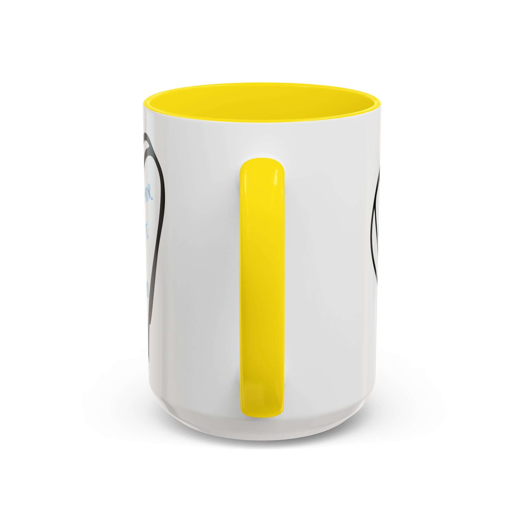 Coffee Mug - Hand-Drawn Heart with Spanish 'Por Amor Te He Amado' Accent