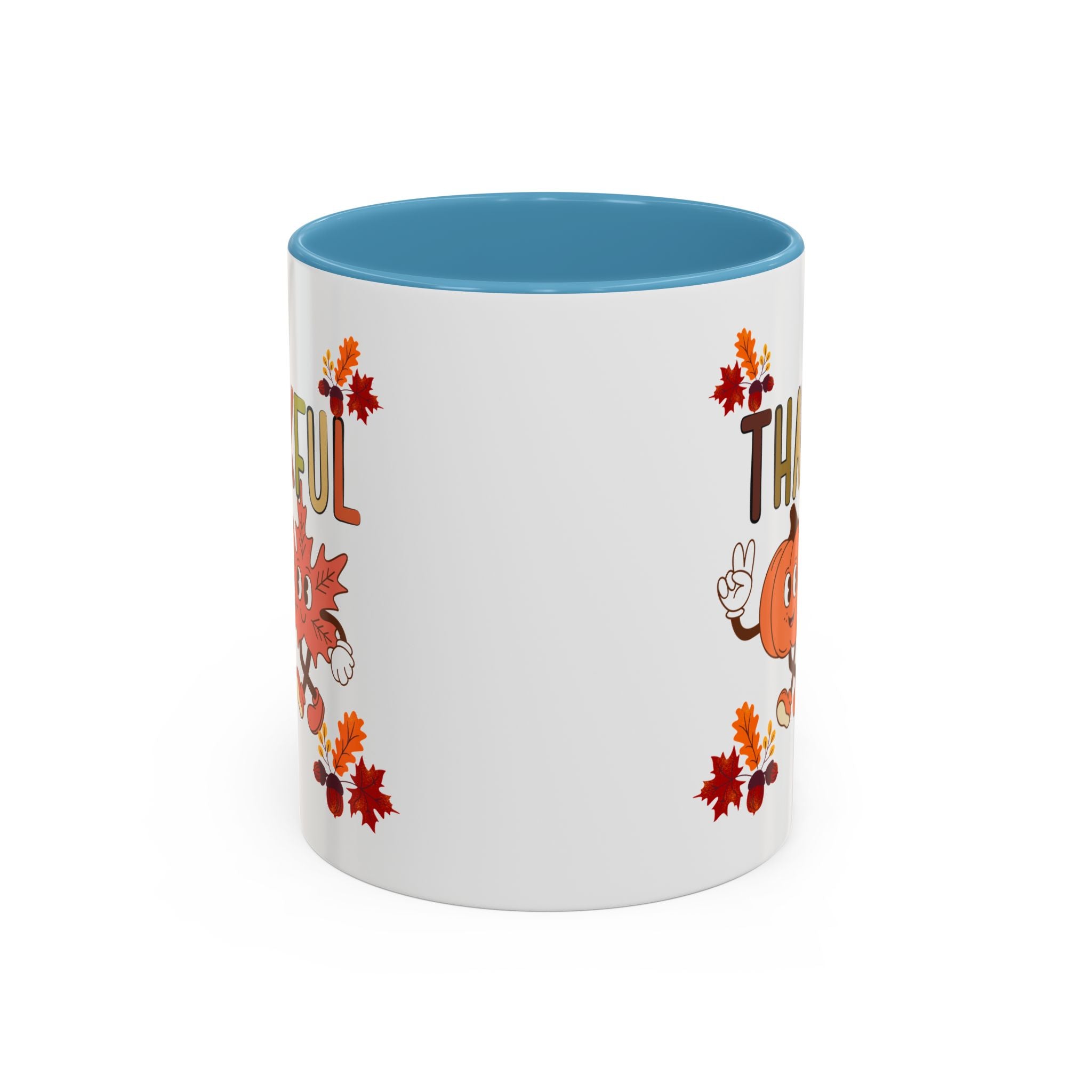 Gratitude Coffee Mug, Thankful Autumn Ceramic Cup, Thanksgiving Gift, Seasonal Drinkware, Fall Decor
