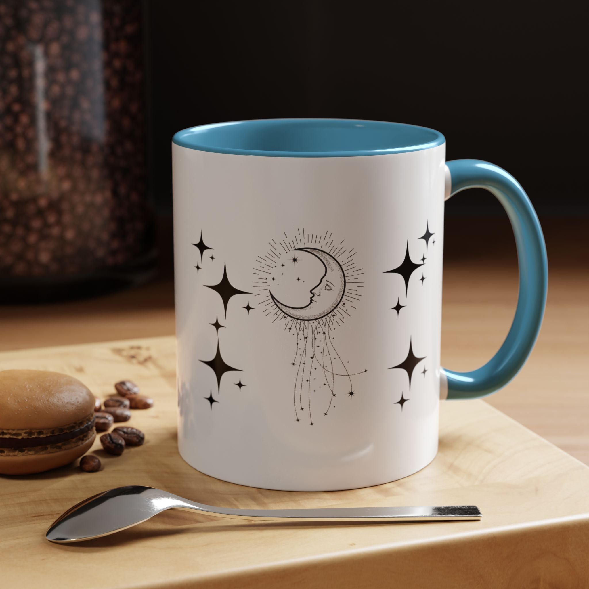 Celestial Dreamer Coffee Mug - Inspirational Gift, Moon and Star Design, Cosmic Vibe, Perfect for Home, Office, Astrophysics Lovers, [...]