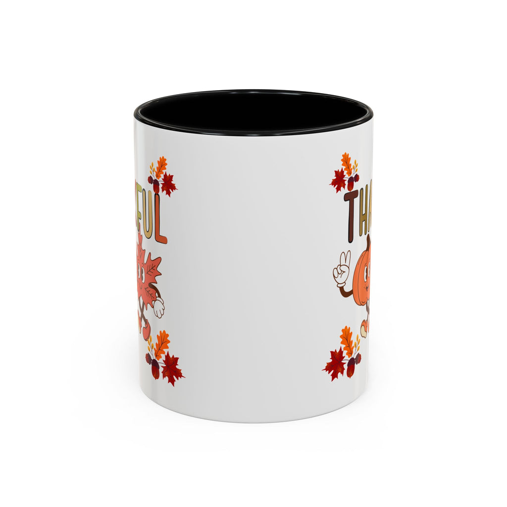 Gratitude Coffee Mug, Thankful Autumn Ceramic Cup, Thanksgiving Gift, Seasonal Drinkware, Fall Decor
