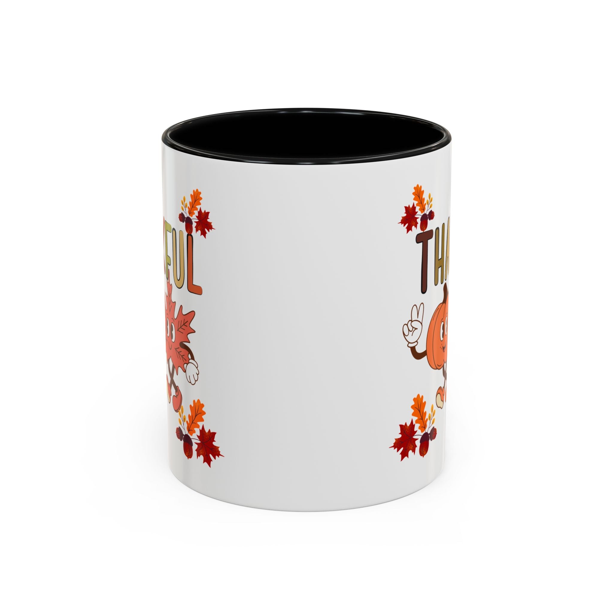 Gratitude Coffee Mug, Thankful Autumn Ceramic Cup, Thanksgiving Gift, Seasonal Drinkware, Fall Decor