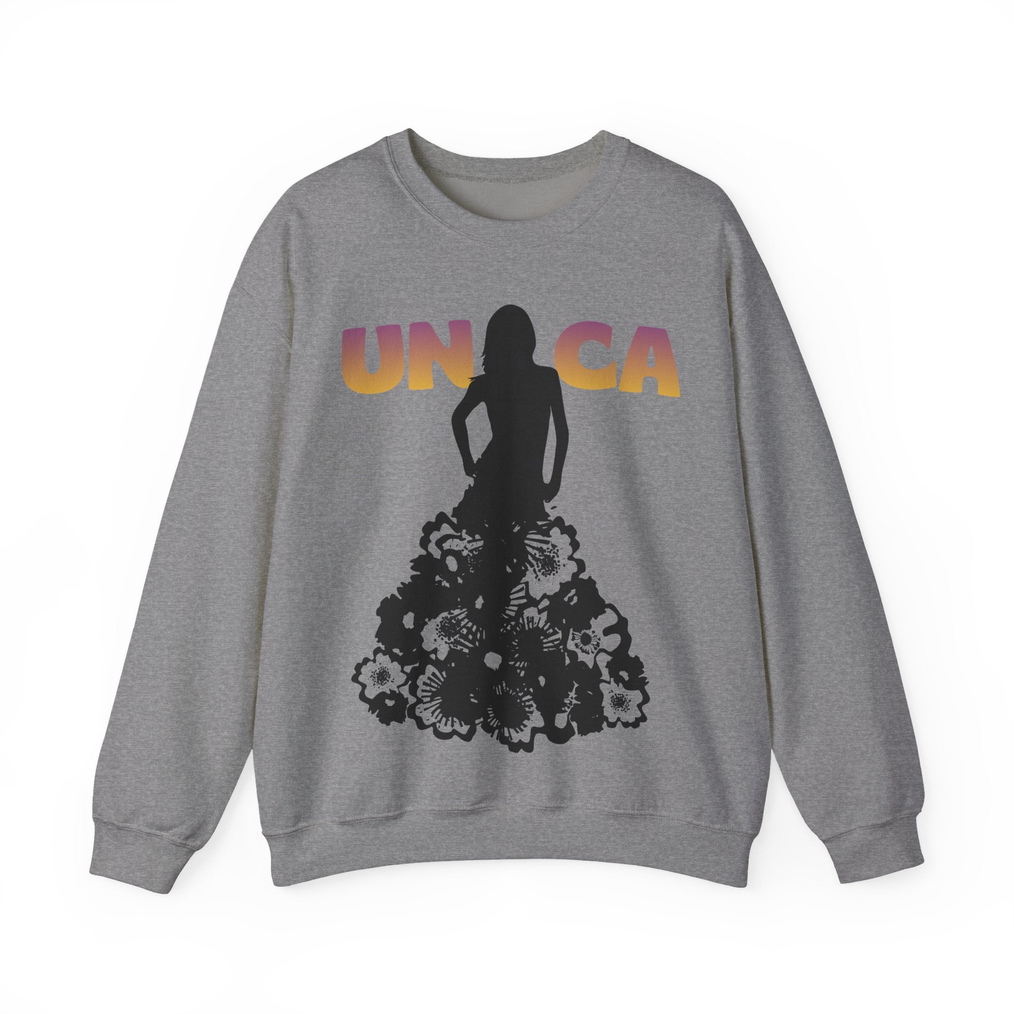 Unica Floral Silhouette Sweatshirt