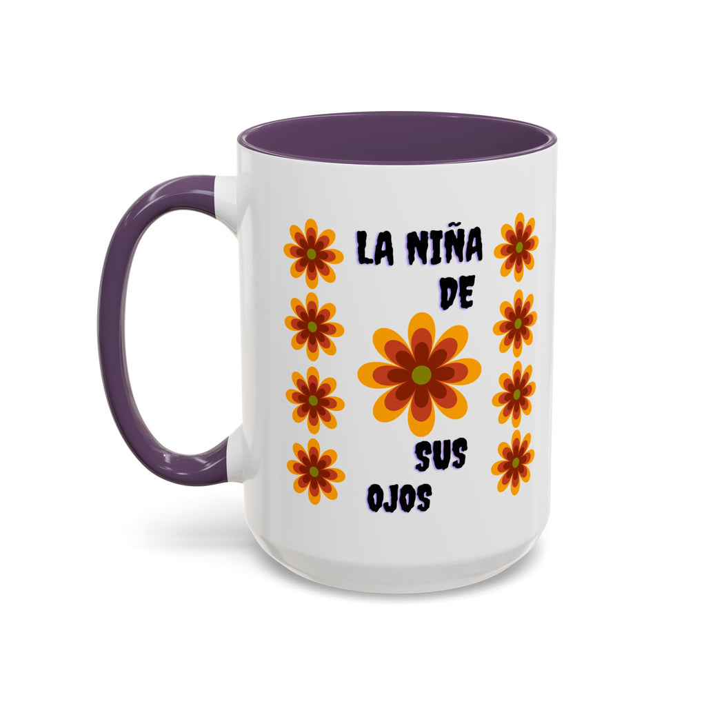 Bright Floral Accent Coffee Mug for Gifts, Home Decor, Coffee Lovers, Spanish Quote, Perfect for Special Occasions