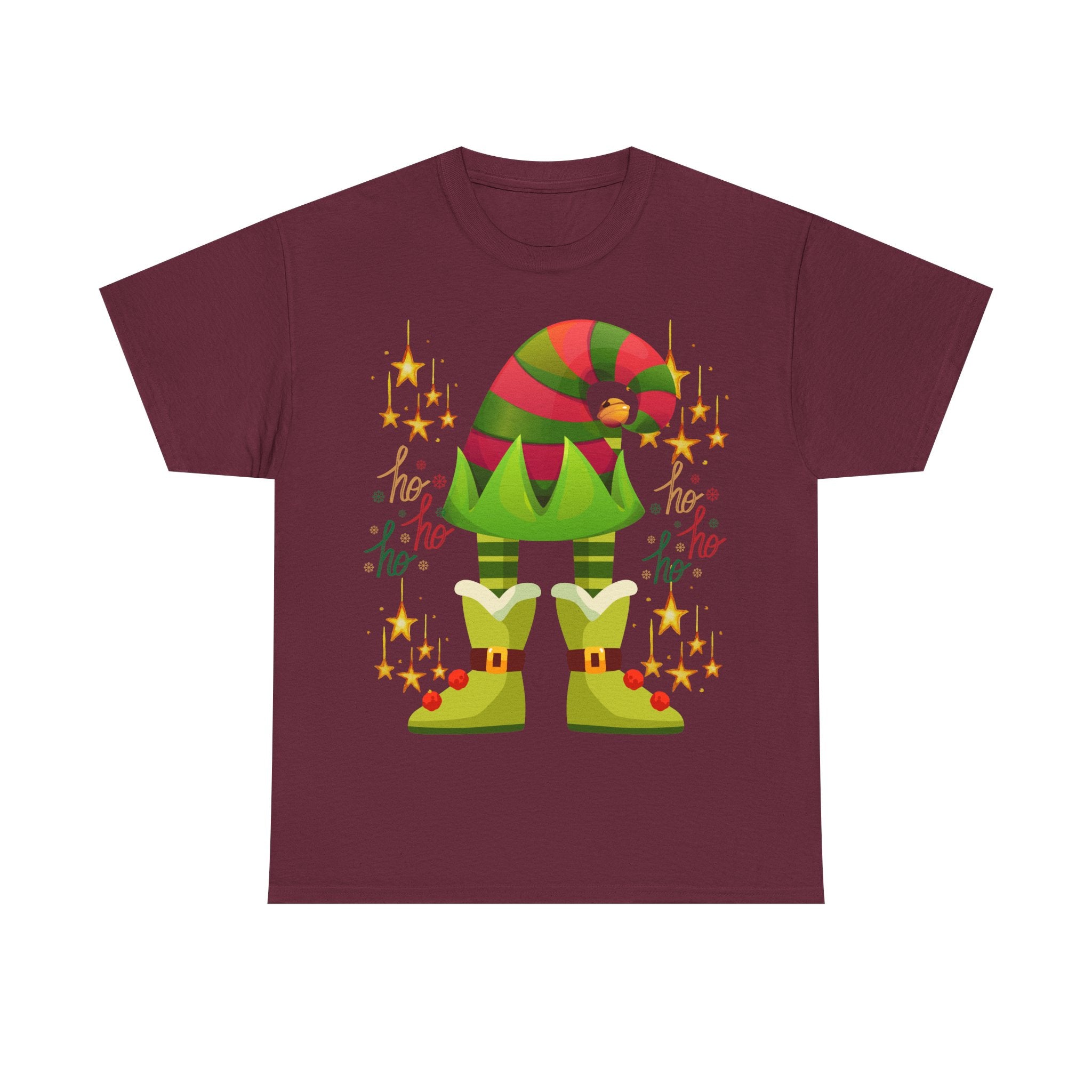 Elf Legs T-Shirt — Cute Christmas 'Ho Ho Ho' Holiday Tee