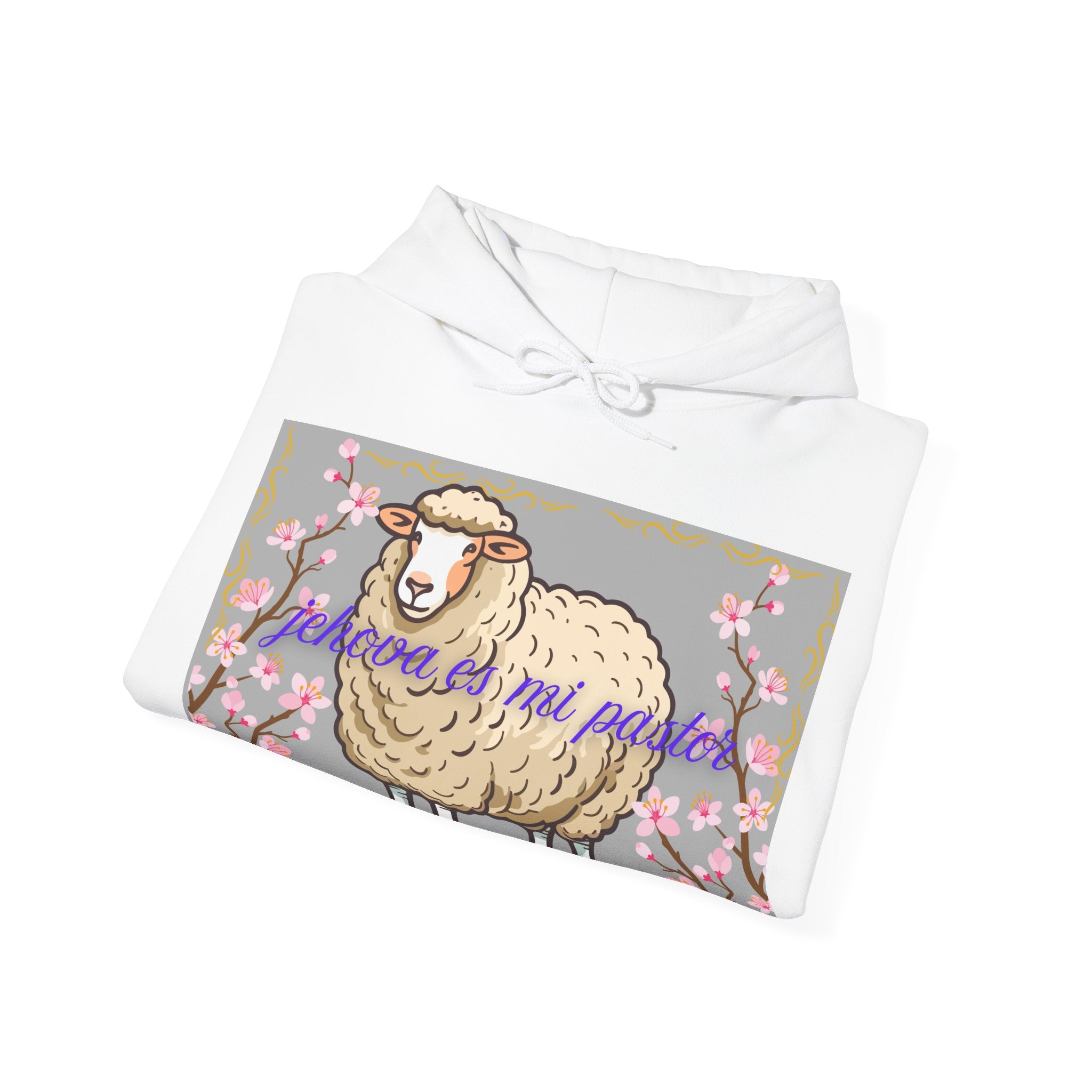 Whimsical Sheep Hoodie - Cozy Unisex Sweatshirt, Cute Gift for Animal Lovers, Spring Fashion, Perfect for Easter, Casual Wear