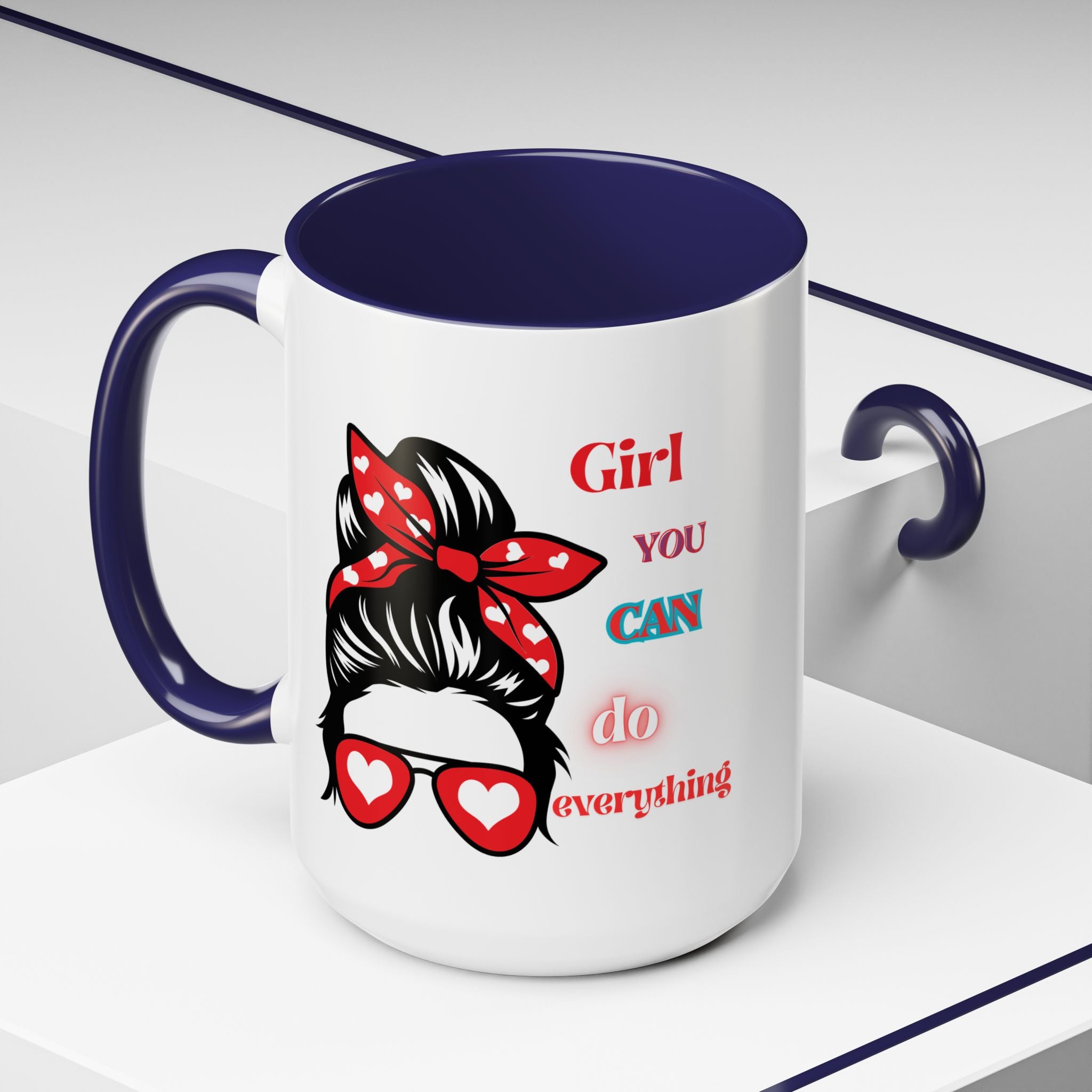 Empowering Vintage Coffee Mug, Inspirational Mug for Women, Gift for Her, Motivational Drinkware, 11oz and 15oz