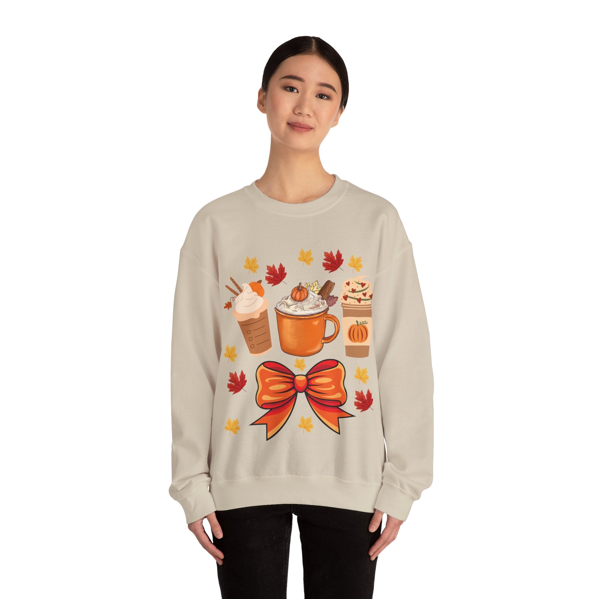 Fall Harvest Cozy Sweatshirt, Thanksgiving Gift, Pumpkin Spice, Autumn Vibes, Holiday Apparel, Cute Fall Sweater