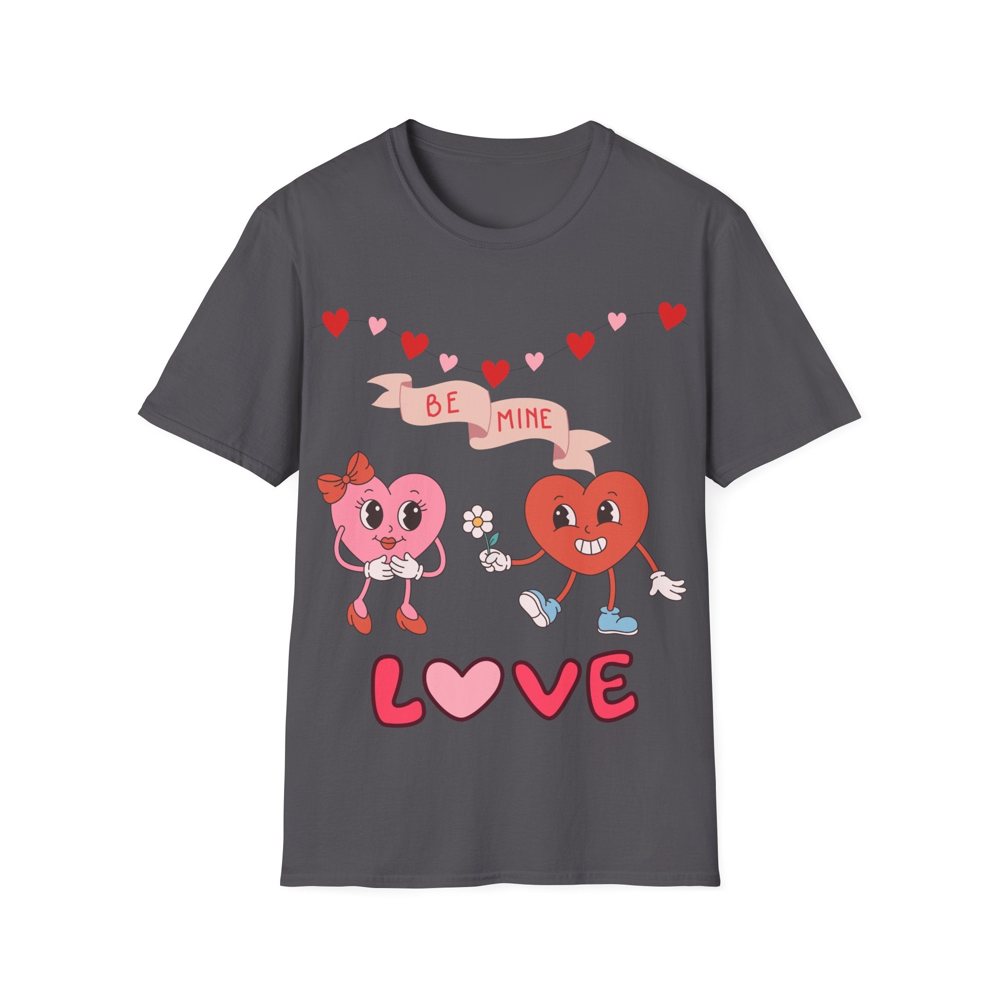 Valentine Hearts 'Be Mine' Love T-Shirt