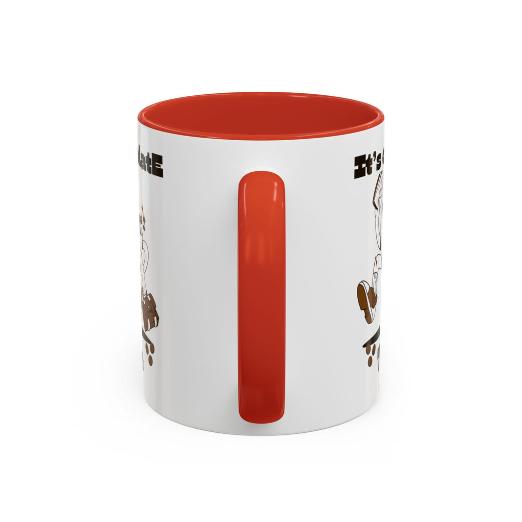 Chocolate Time Coffee Mug, Skateboard Mug, Gift for Coffee Lovers, Fun Mug for Hot Cocoa, Unique Mug for Birthdays, Cute Kitchen Decor