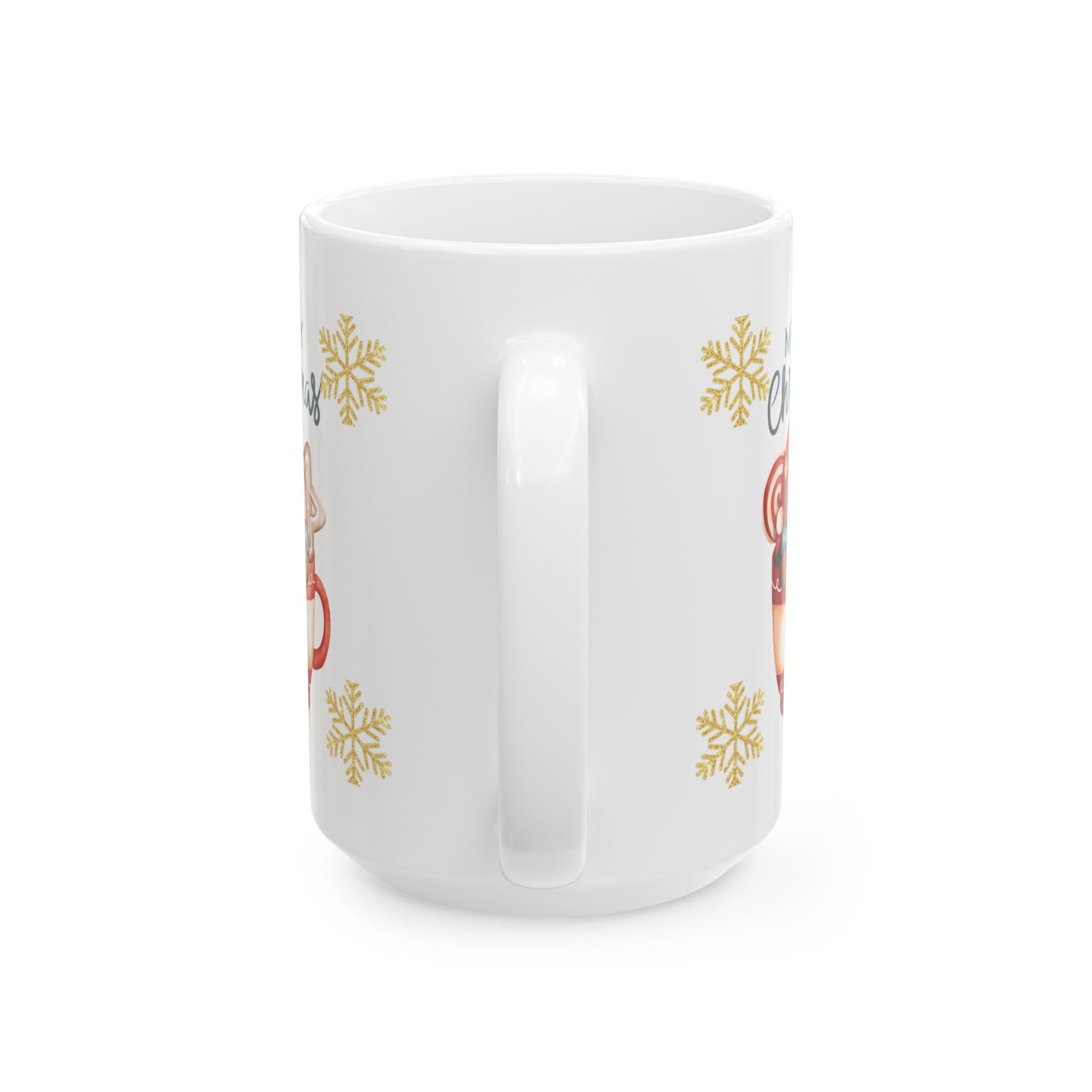 Festive Holiday Ceramic Mug - Perfect for Christmas, Winter, Coffee Lovers, Gift for Him/Her, Hot Chocolate