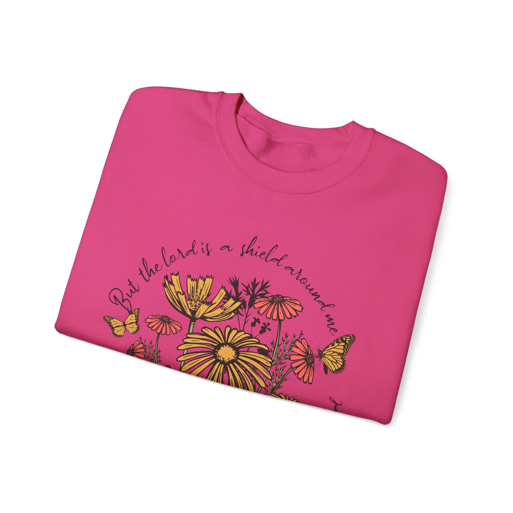 Nature-Inspired Inspirational Sweatshirt for All Seasons, Motivational Gift for Her, Floral Crewneck, Comfortable Everyday Wear, [...]