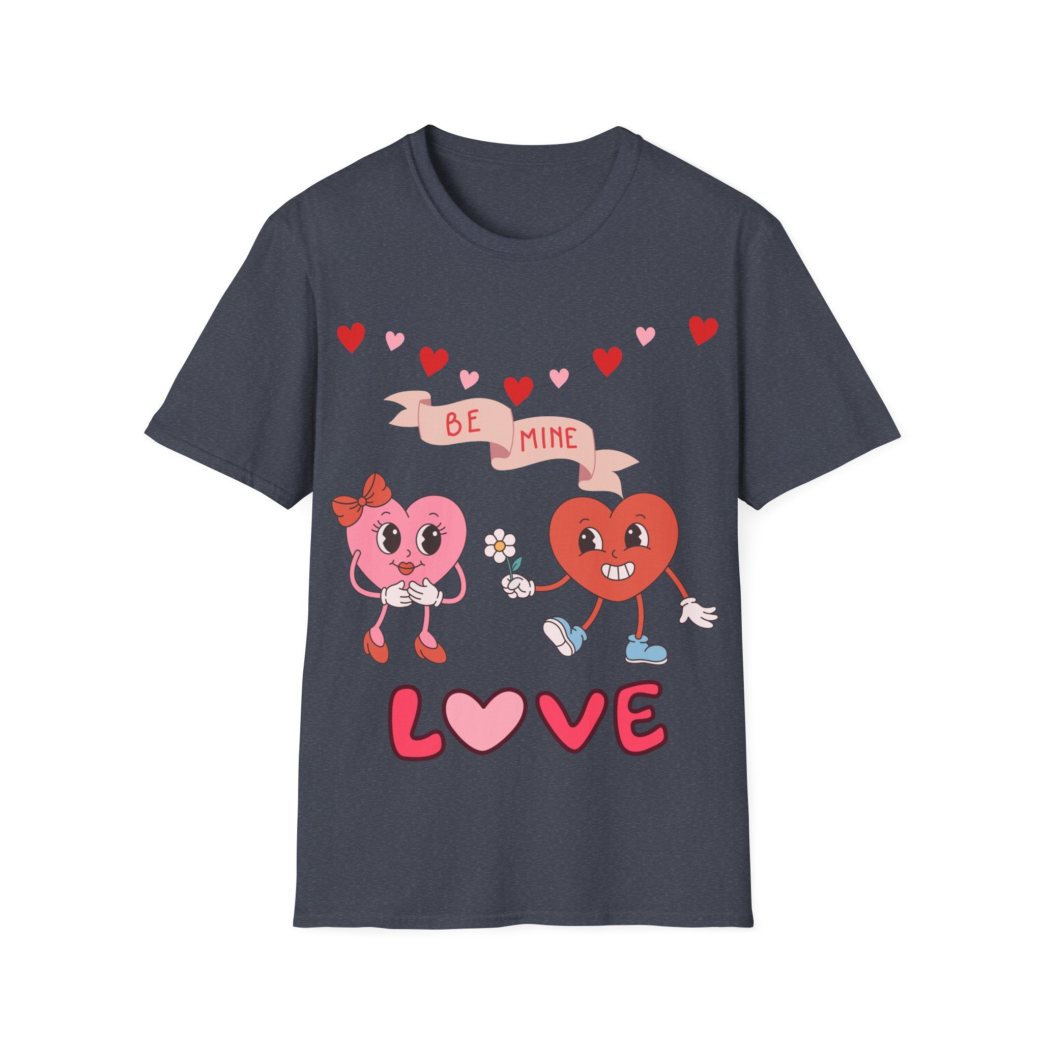 Valentine Hearts 'Be Mine' Love T-Shirt