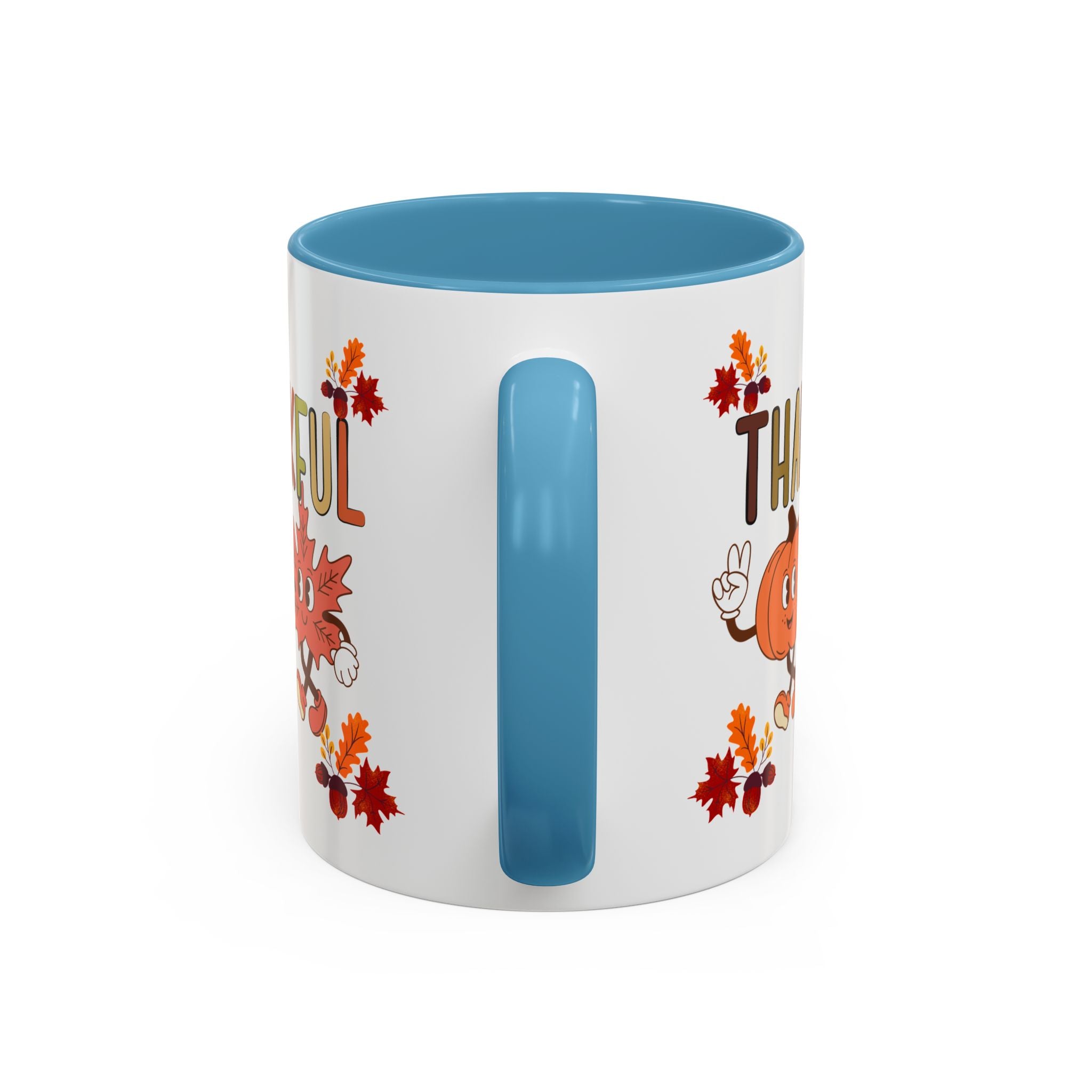 Gratitude Coffee Mug, Thankful Autumn Ceramic Cup, Thanksgiving Gift, Seasonal Drinkware, Fall Decor