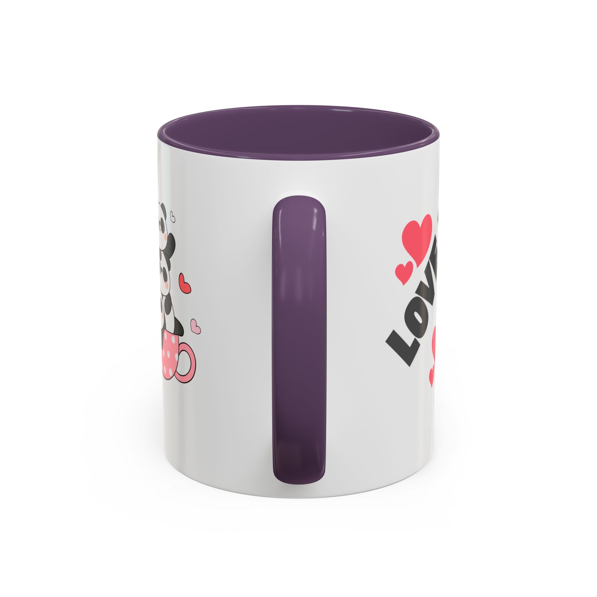 Adorable Panda Love Coffee Mug - Perfect Gift for Couples, Birthdays, Valentine's Day, Cute Kitchen Decor