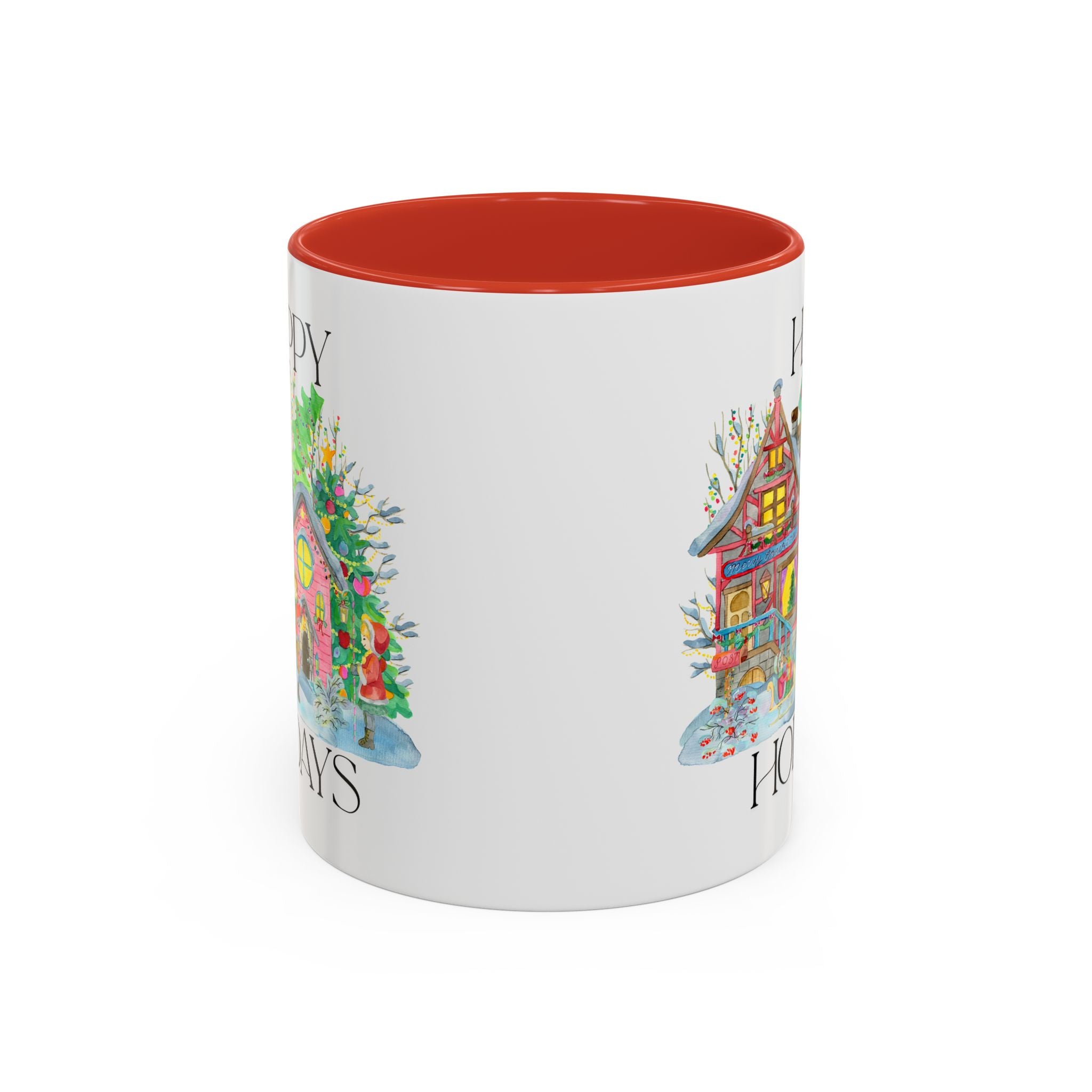 Festive Holiday Coffee Mug - Perfect Gift for Christmas, Winter Decor, Cozy Home Vibe, Holiday Gatherings, Cheerful Sips