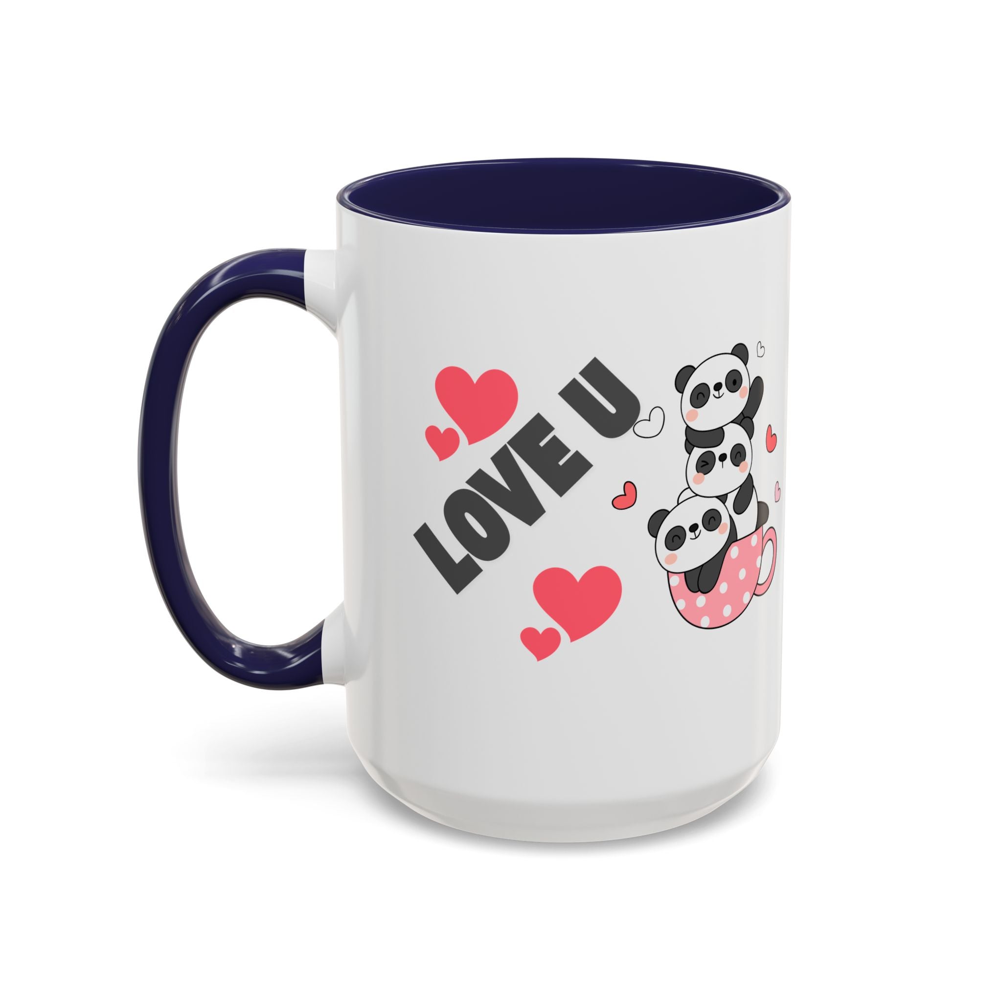Adorable Panda Love Coffee Mug - Perfect Gift for Couples, Birthdays, Valentine's Day, Cute Kitchen Decor