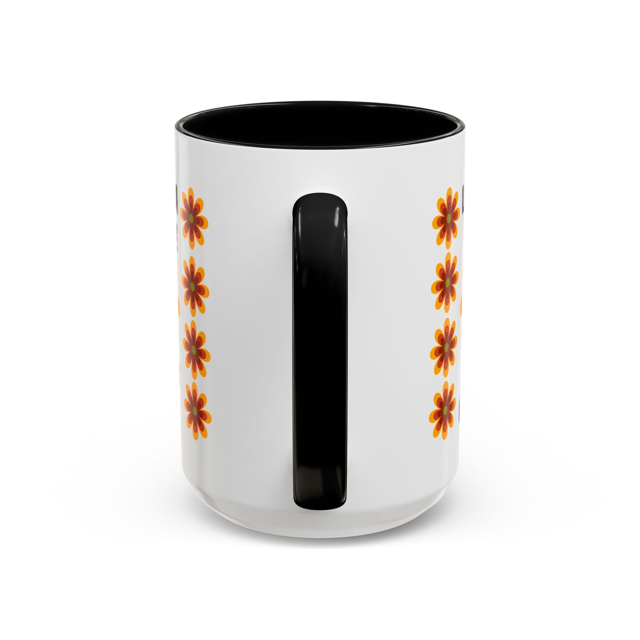 Bright Floral Accent Coffee Mug for Gifts, Home Decor, Coffee Lovers, Spanish Quote, Perfect for Special Occasions