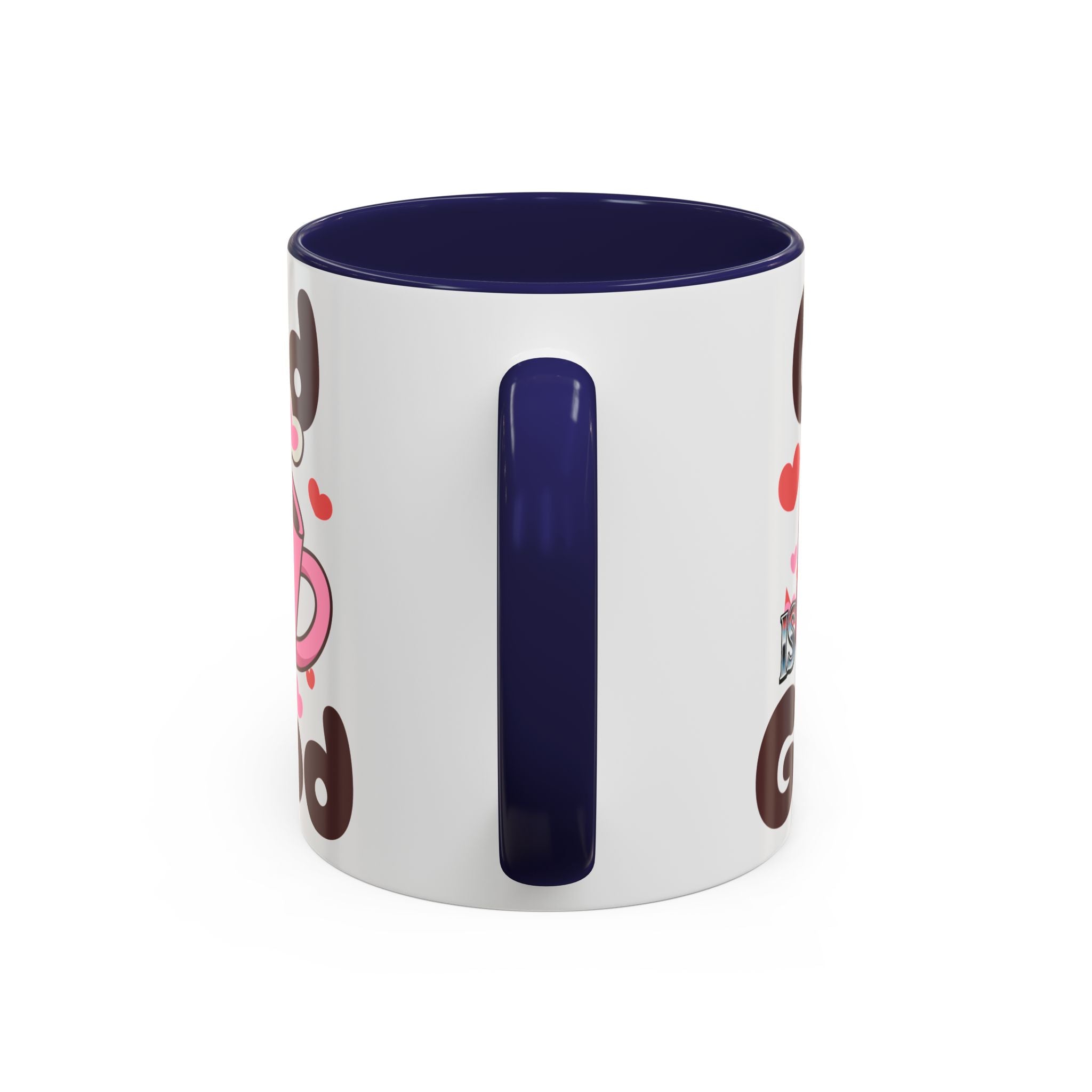 Cute God is Good Coffee Mug | Love Inspired Drinkware for Coffee Lovers, Gift for Friends, Anniversaries, Home Decor, Faith-Based Gifts