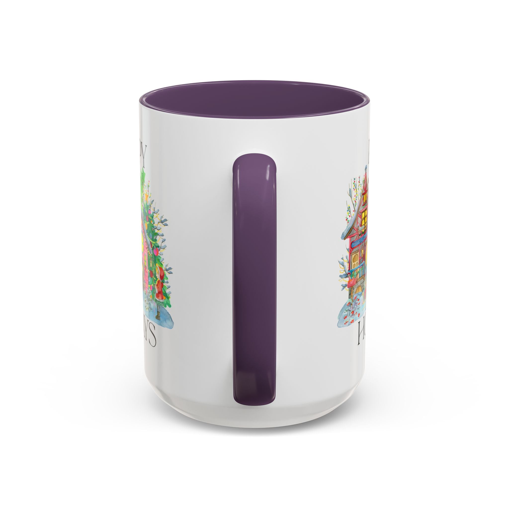 Festive Holiday Coffee Mug - Perfect Gift for Christmas, Winter Decor, Cozy Home Vibe, Holiday Gatherings, Cheerful Sips