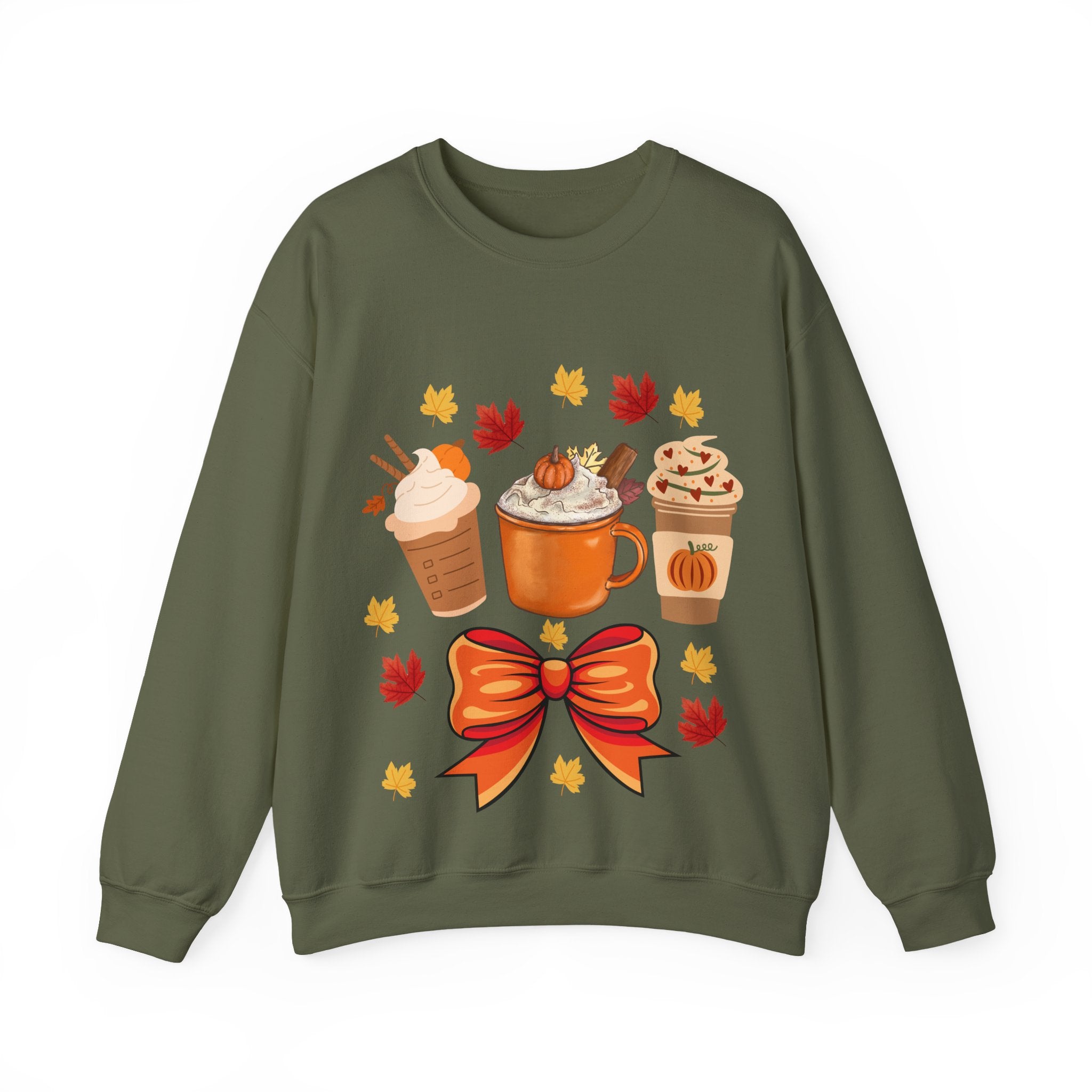 Autumn Vibes Sweatshirt, Cozy Crewneck for Fall, Pumpkin Spice Sweatshirt, Cute Gift for Thanksgiving, Warm Fashion Statement