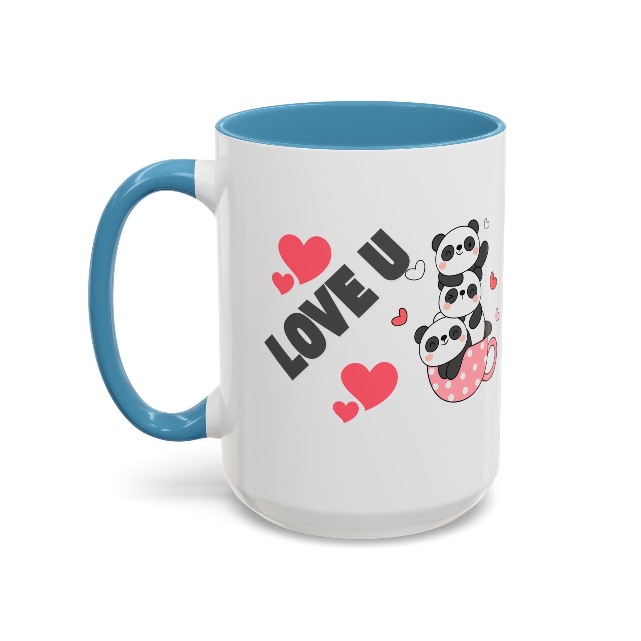 Adorable Panda Love Coffee Mug - Perfect Gift for Couples, Birthdays, Valentine's Day, Cute Kitchen Decor