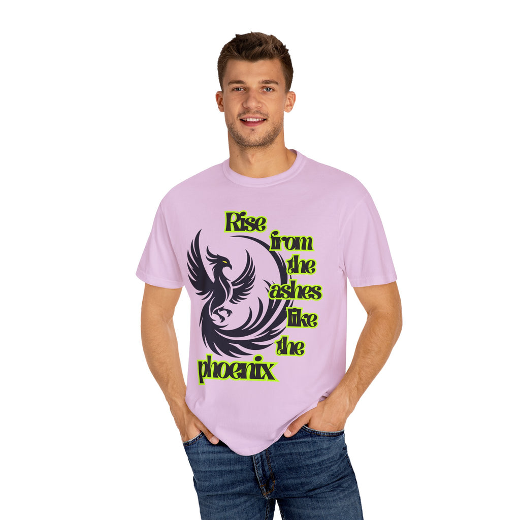 Phoenix Graphic Unisex T-shirt - Empowering 'Rise from the ashes like the phoenix' Design, Casual Wear, Gift for Resilience, [...]