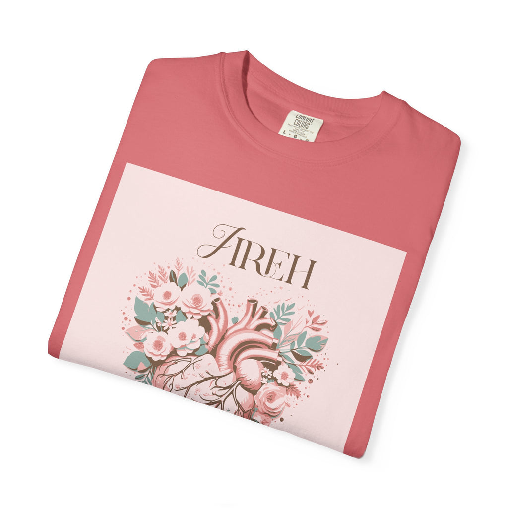 You Are Enough Floral Heart T-Shirt